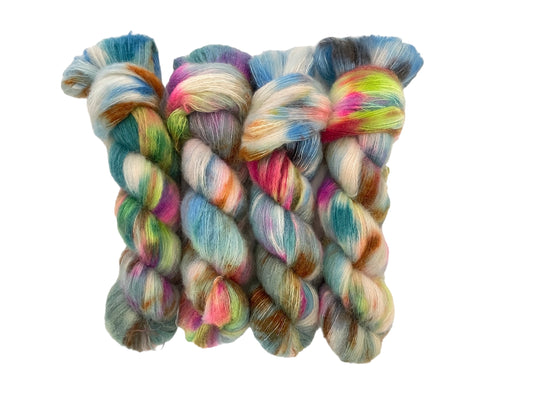 Mardi Gras - Lace Weight - Alpaca/Cashmere/Silk