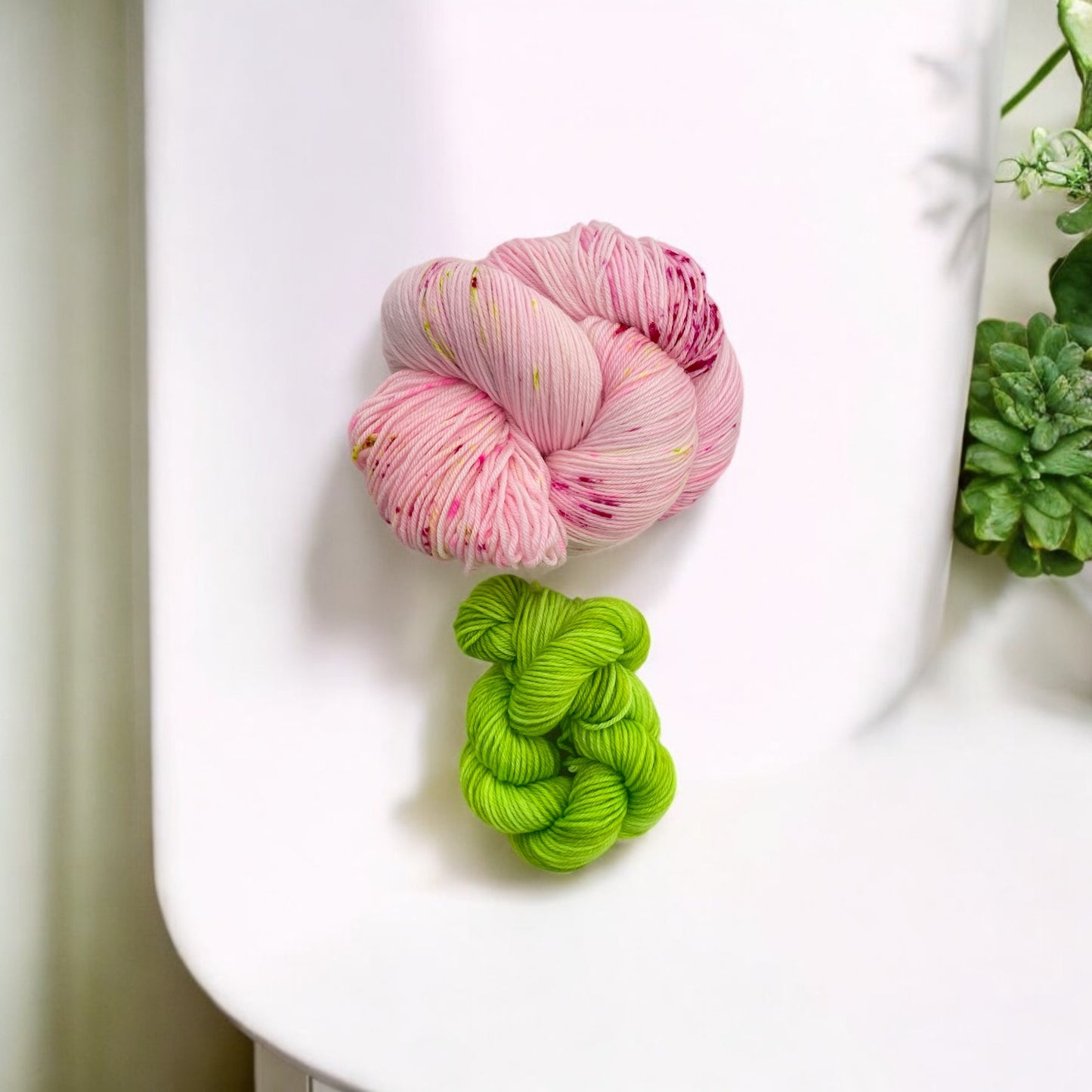 Lil Ray Of Sunshine - 85/25 SW Merino Sock Weight + Mini