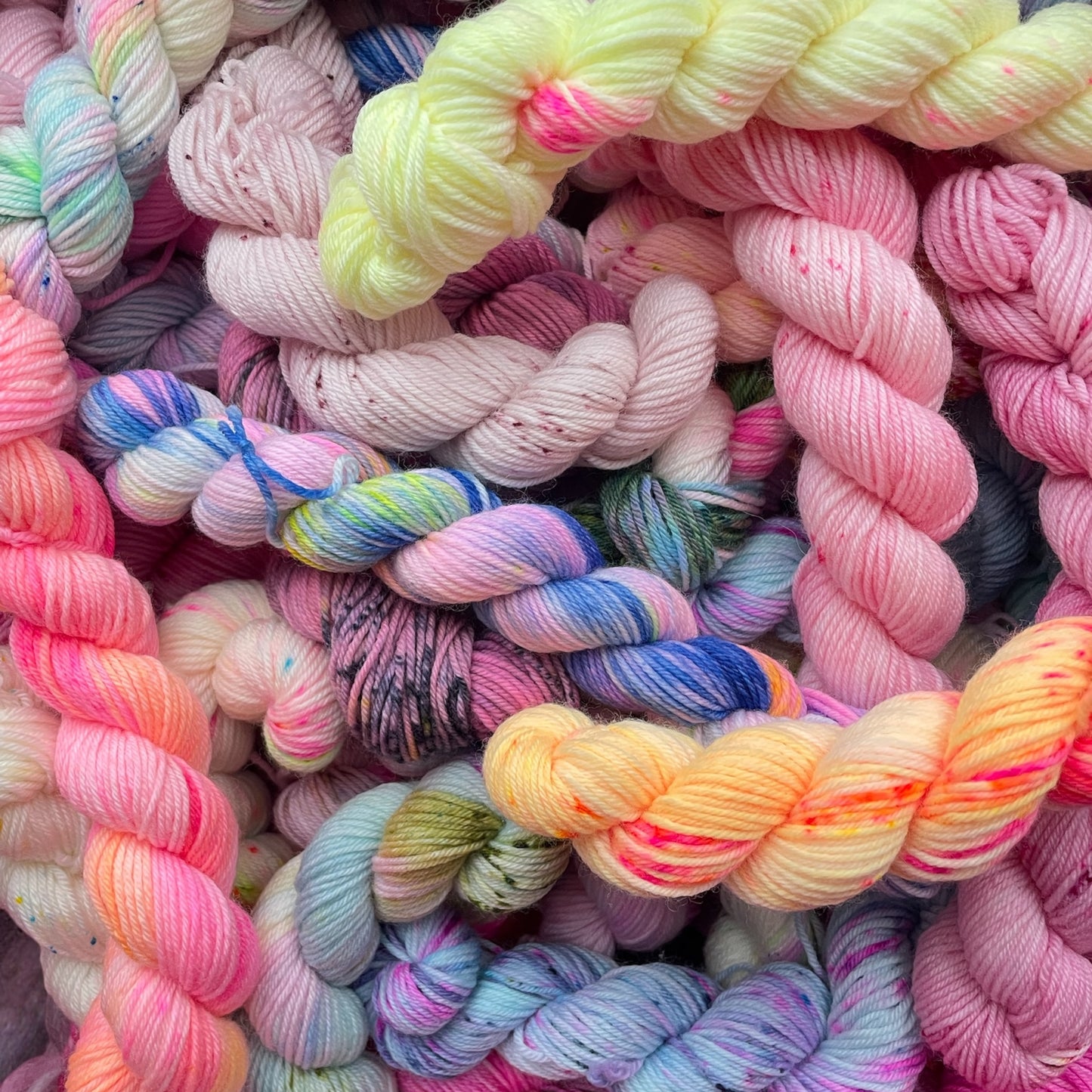 Mystery Mini Skein Bundle - Sock Weight - Merino & Nylon