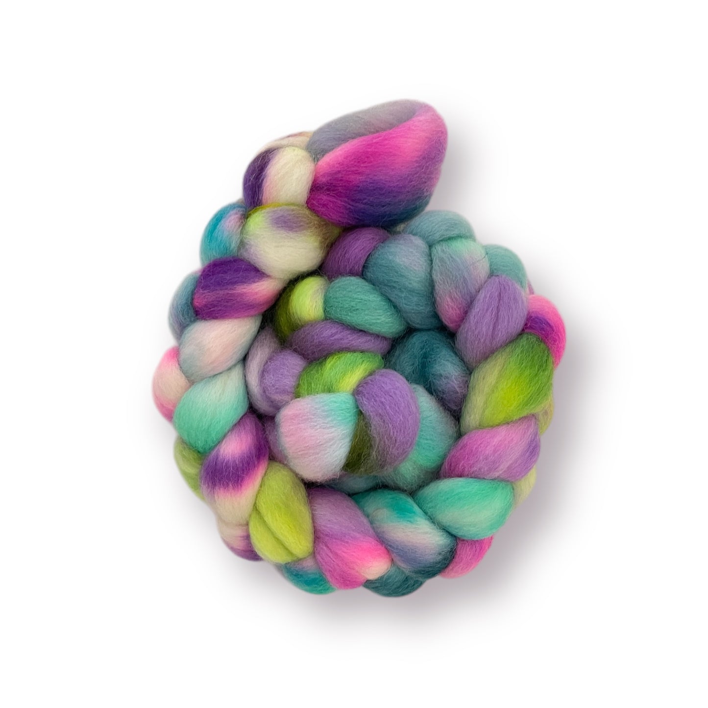 Tropical Holiday - 100% Corriedale Wool Spinning Fibre/Fiber