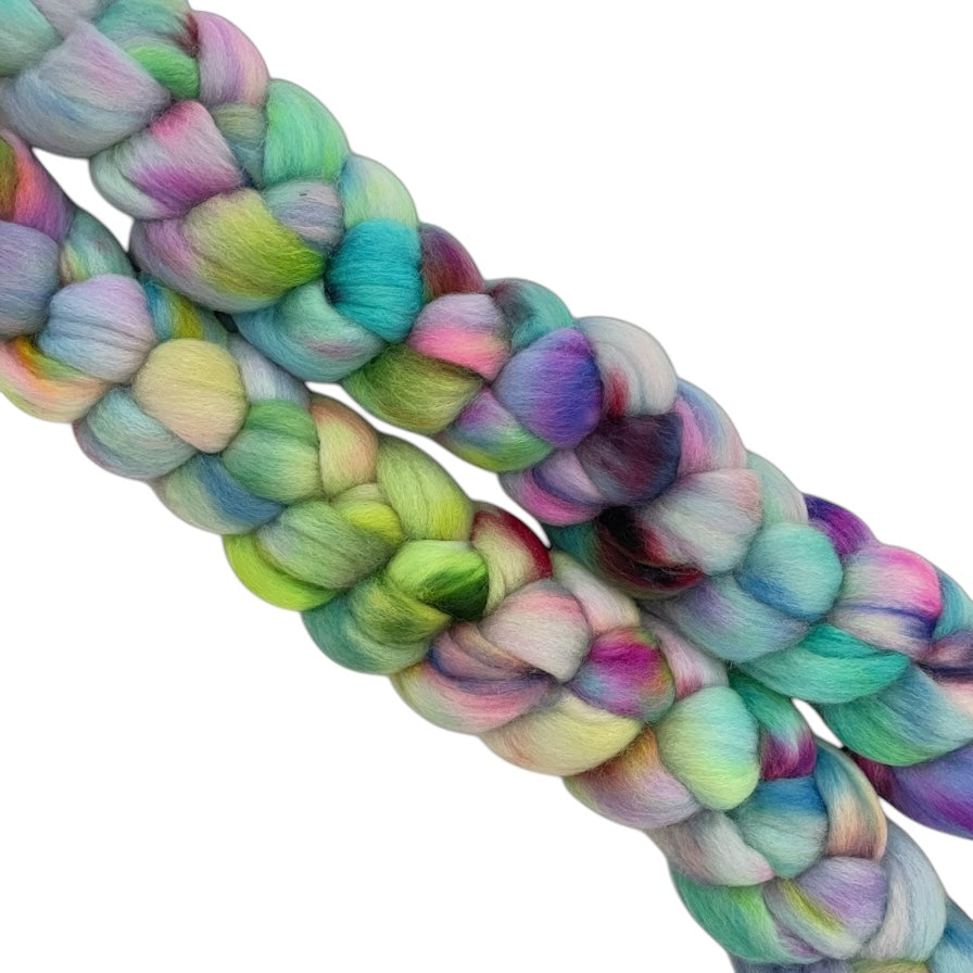 Island Paradise - 100% Merino Wool Top Spinning Fibre/Fiber