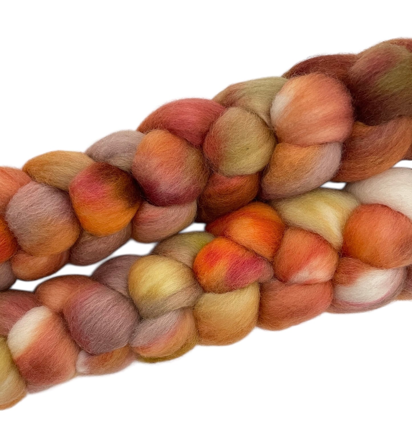 Bonfire Glow - 100% Cormo Wool Fibre/Fiber - 130g