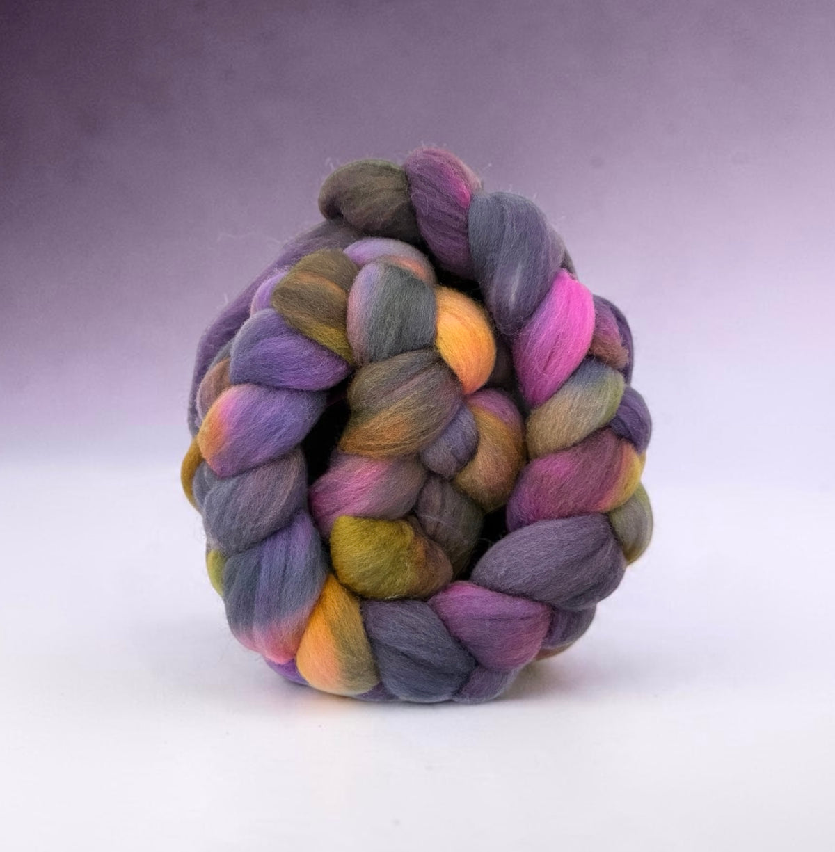 Enchanted Dusk - 100% Targhee Wool Top Wool Spinning Fibre/Fiber