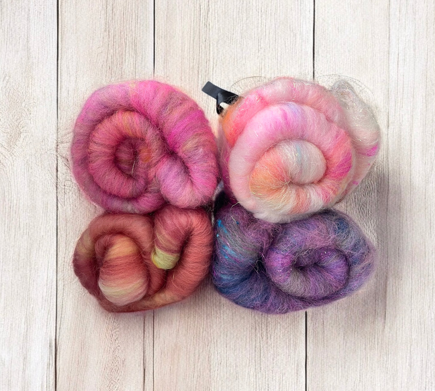 Mystery Mini Batts - Spinning Fibre/Fiber