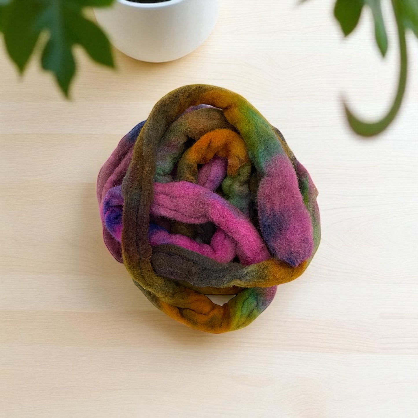 Night Festival - 100% Corriedale Wool - Spinning Fibre/Fiber