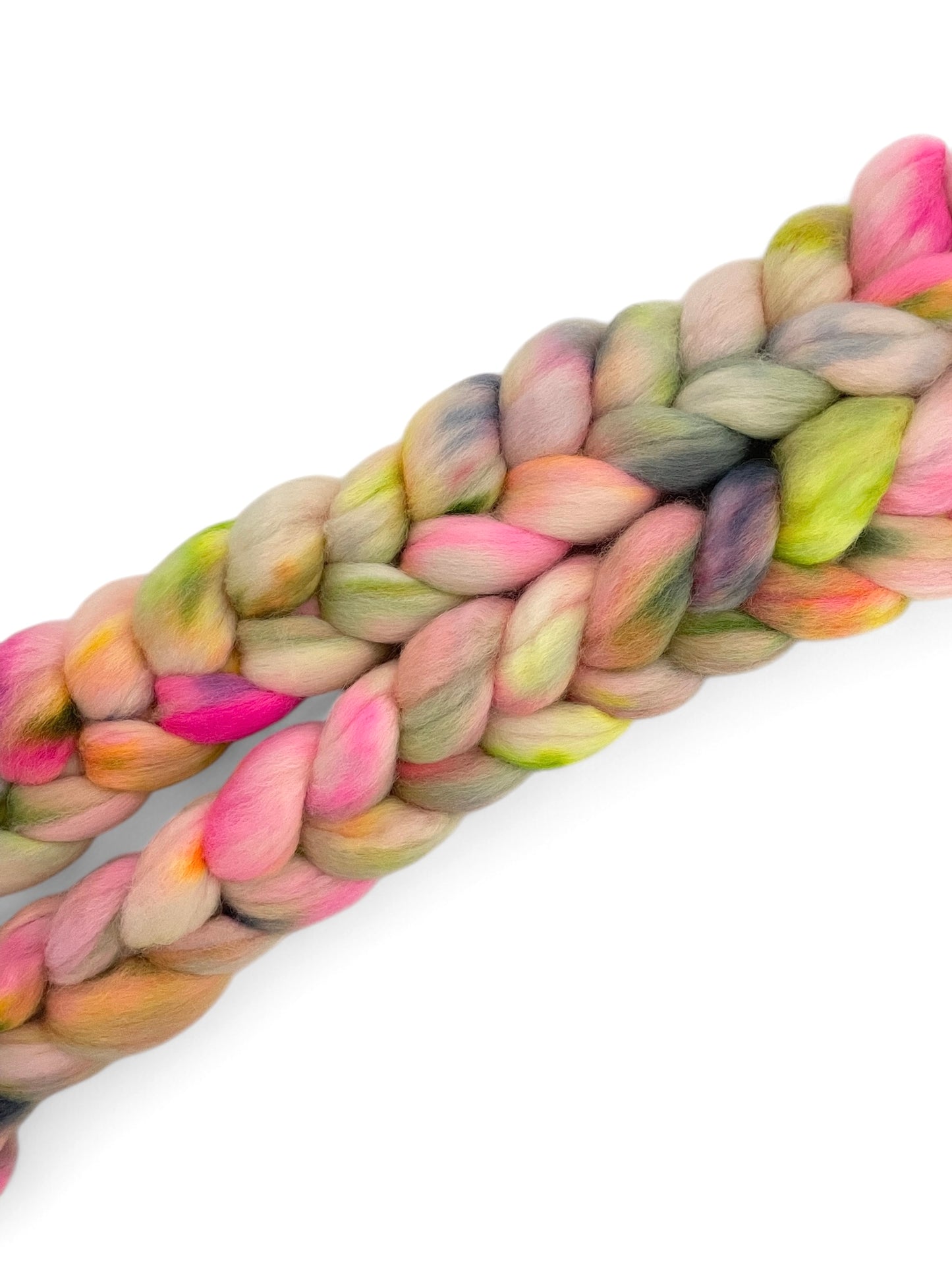 Happy 01 - 100% Corriedale Wool - Spinning Fibre/Fiber