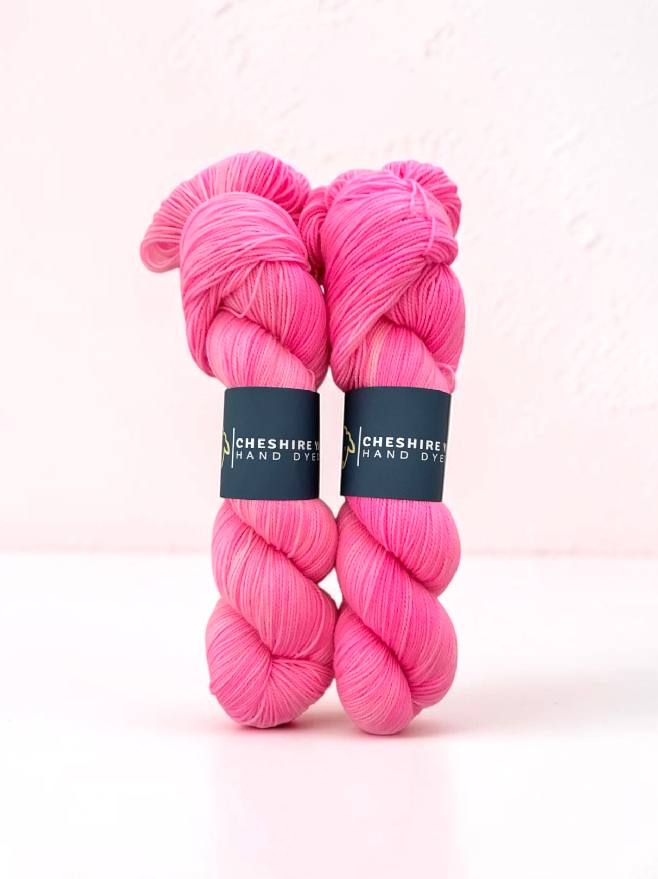 Candy Pink - Fingering Weight - Cashmere & Merino Wool