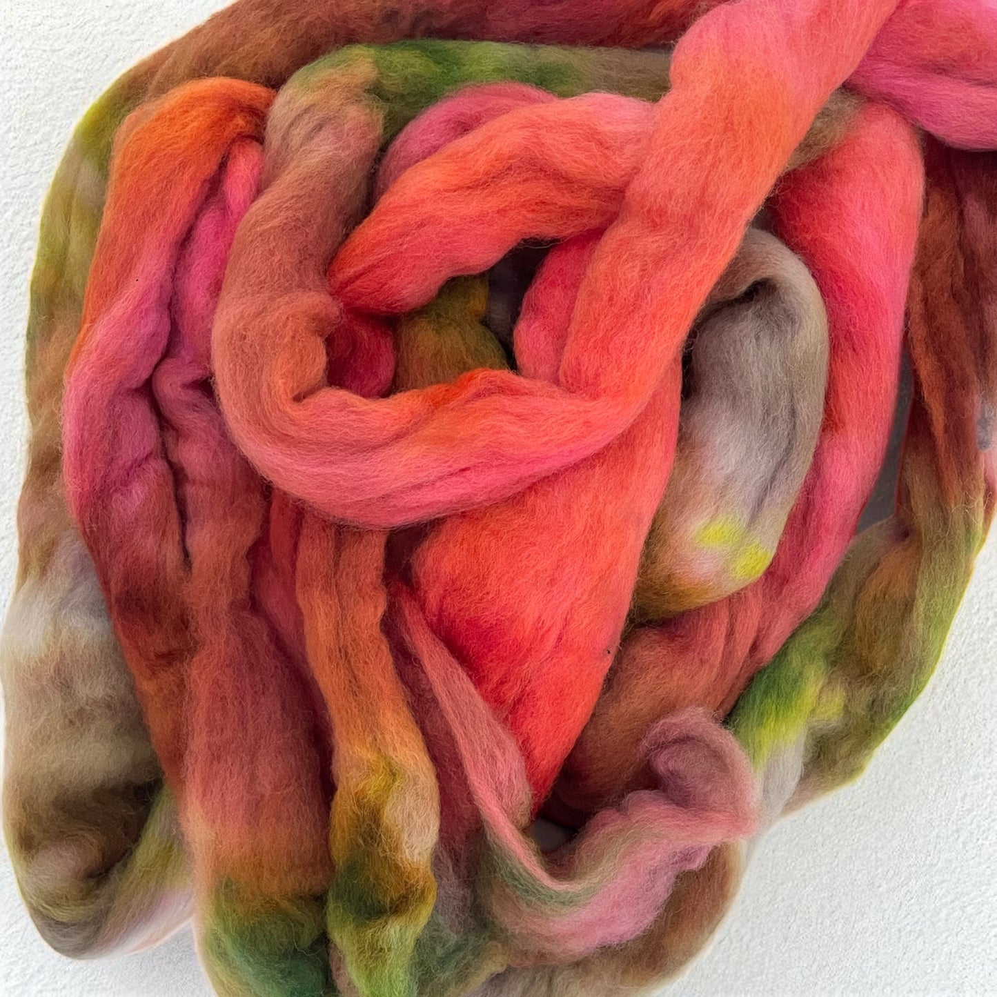 Gnomes Home - 100% Organic Merino Wool - Spinning Fibre/Fiber