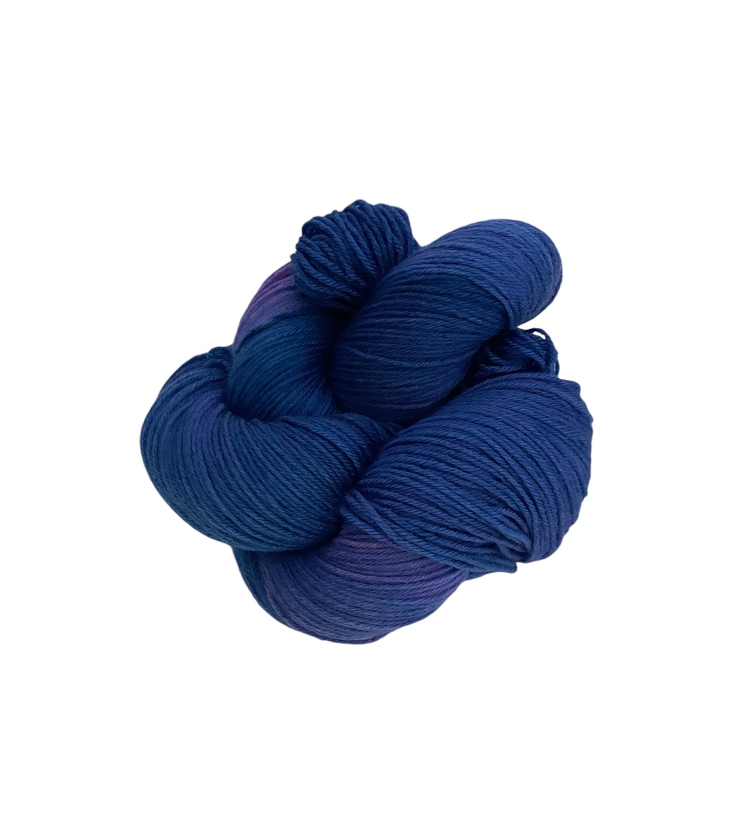 Blitz Blue - Cashmere Fingering/Sock Weight