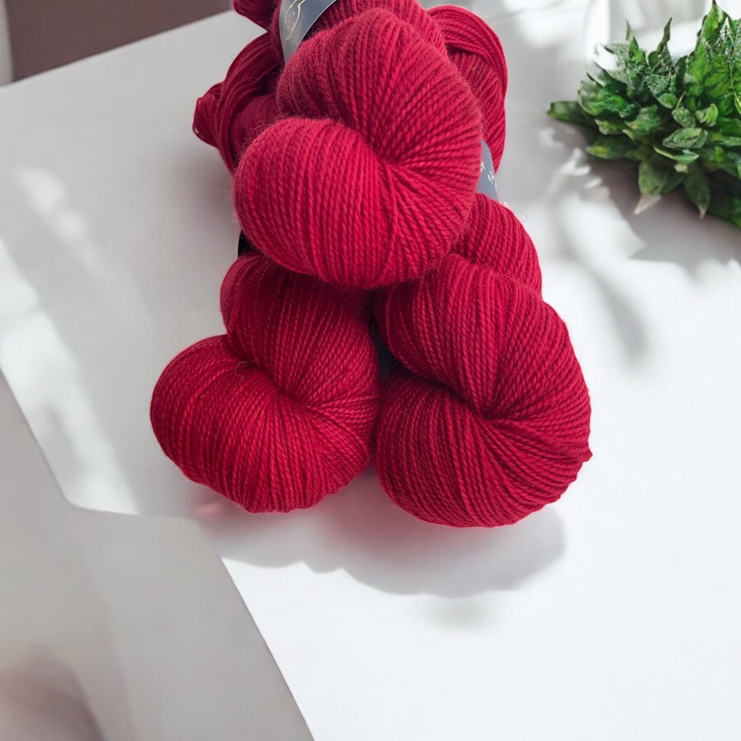 Red Red - BFL Fingering/Sock Weight