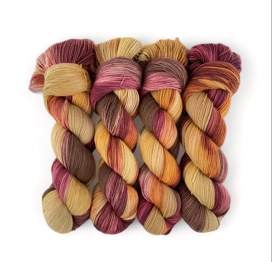 SUNSET - Fingering/Sock Weight - 100% Merino Wool