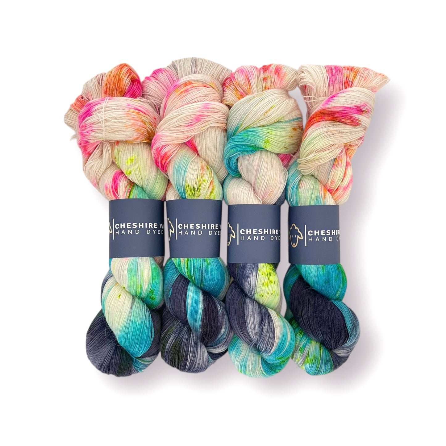 Sparkling Blue - Alpaca/Merino/Silk Lace Weight
