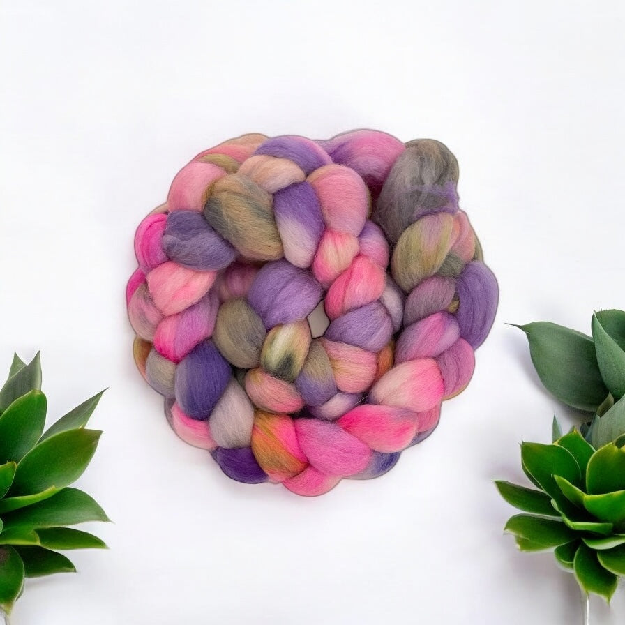 Potpourri -100% Cormo Wool Spinning Fibre/Fiber