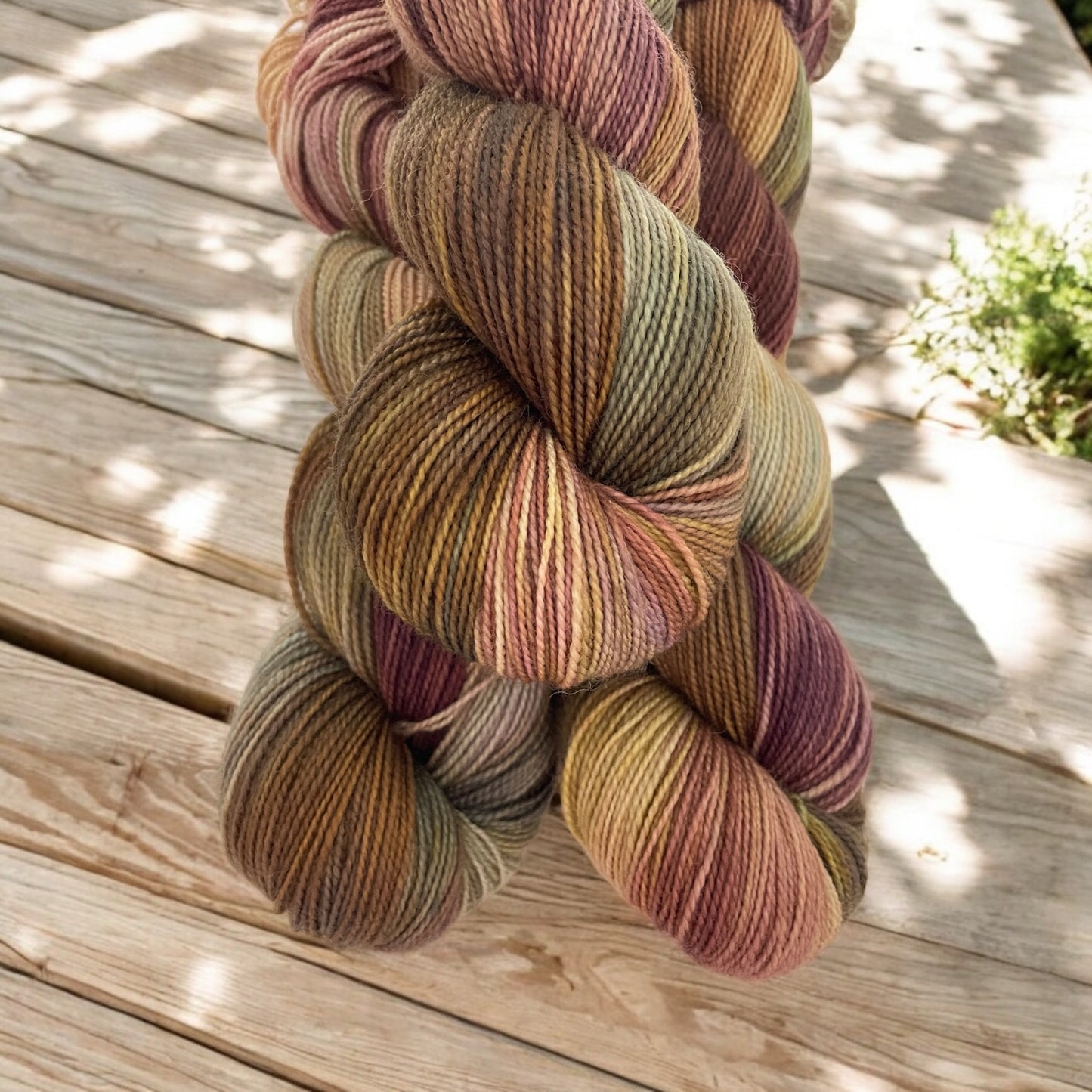 WOODLAND WONDER - Fingering/Sock Weight -BFL & Nylon