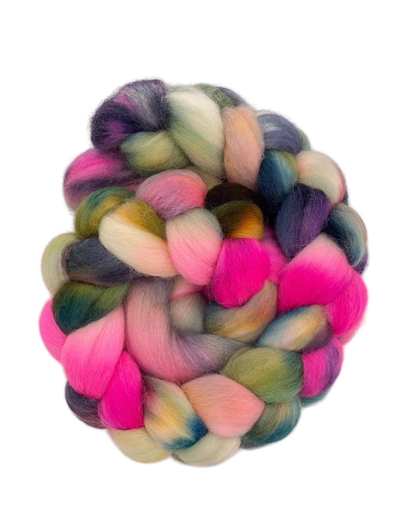 Happy 02 - 100% Corriedale Wool - Spinning Fibre/Fiber
