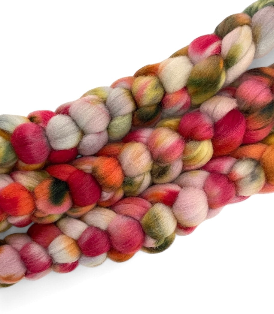 Fireside Cider - 100% Merino Spinning Fibre/Fiber - 130g