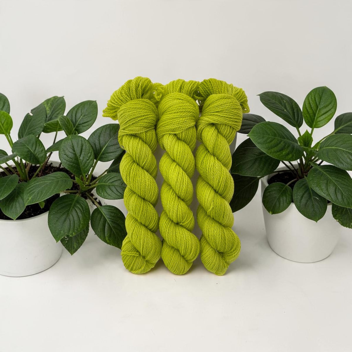Burst Of Lime - Fingering Weight. - Merino & Bluefaced Leicester