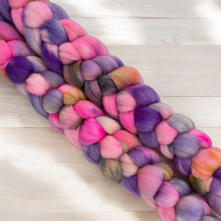 Potpourri -100% Cormo Wool Spinning Fibre/Fiber