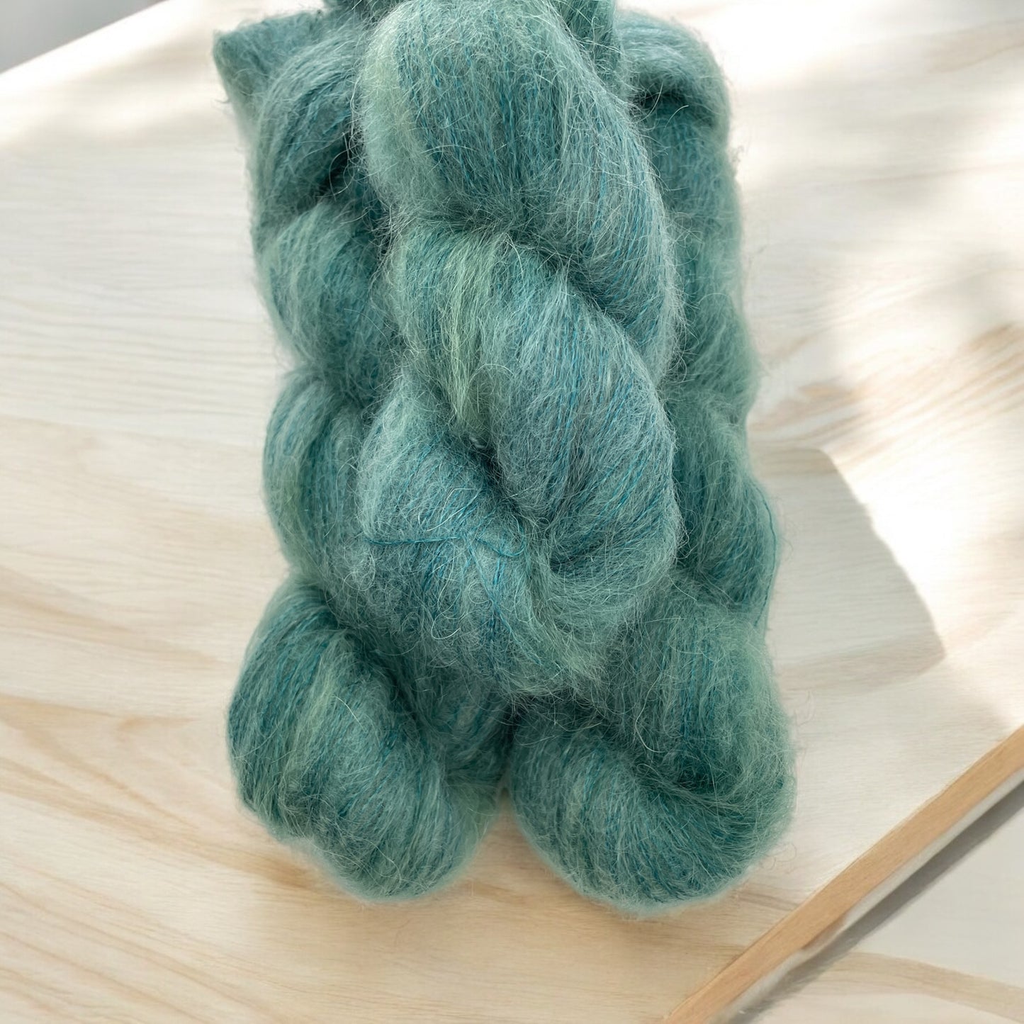 PEACOCK FEATHER - Mohair Lace Weight