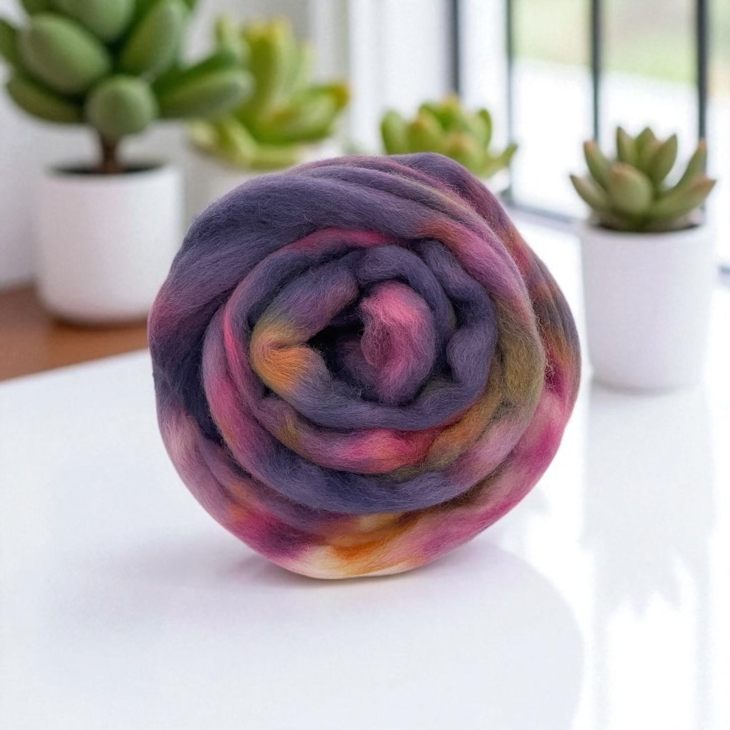 Happy 09 - 100% Corriedale Wool - Spinning Fibre/Fiber