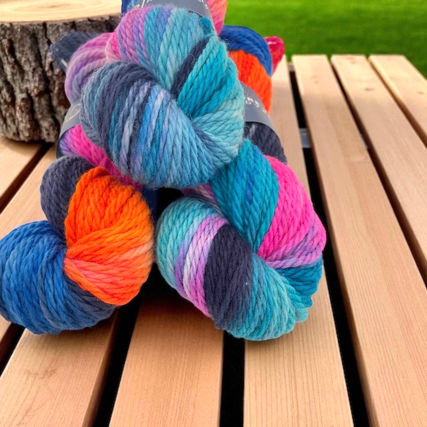 Rainbow Party - Merino Chunky Weight 100g