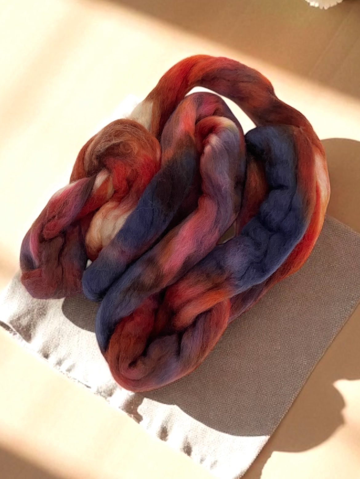 Happy 10 - 100% Corriedale Wool - Spinning Fibre/Fiber