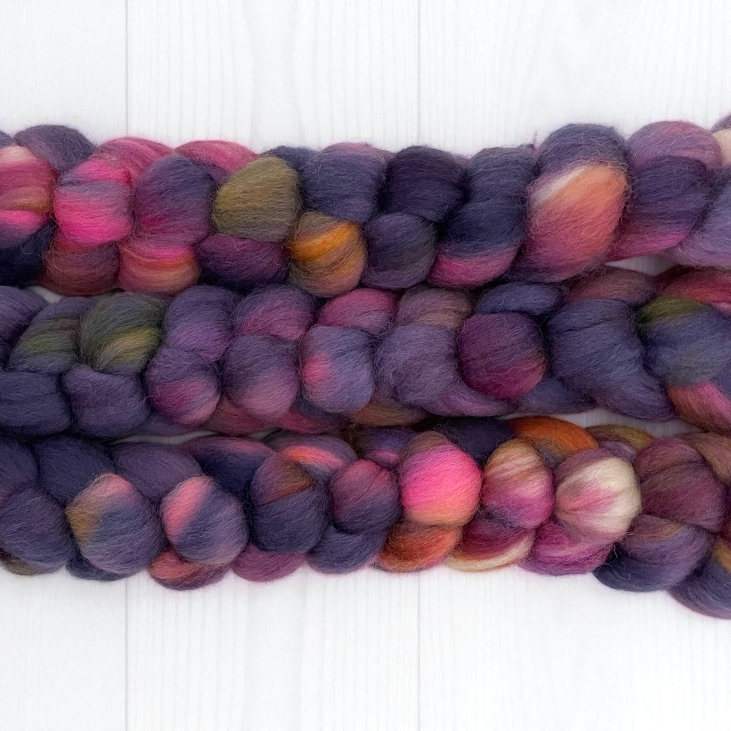 Happy 09 - 100% Corriedale Wool - Spinning Fibre/Fiber