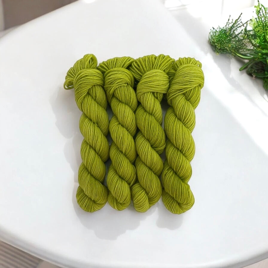 Merino & BFL DK Weight Semi-Solids