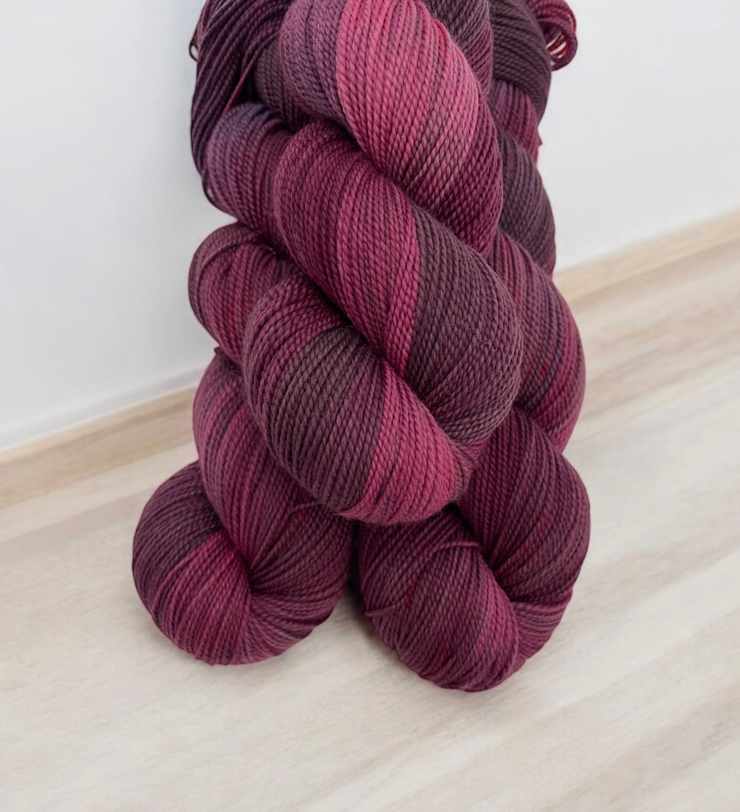 Plumtastic - Organic Fingering/Sock Weight.