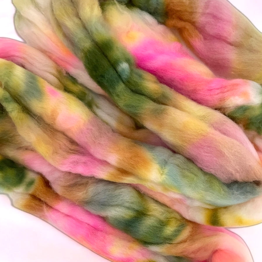 Pretty Rascal -100% Cormo Wool Spinning Fibre/Fiber