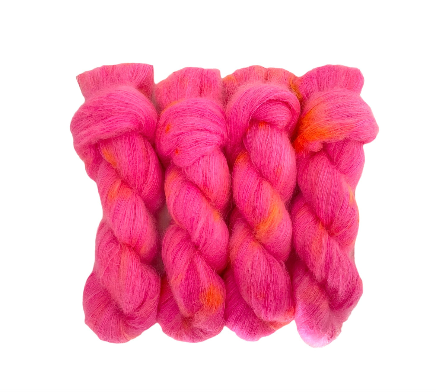 Afternoon Pink - Lace Weight - Mohair & Silk