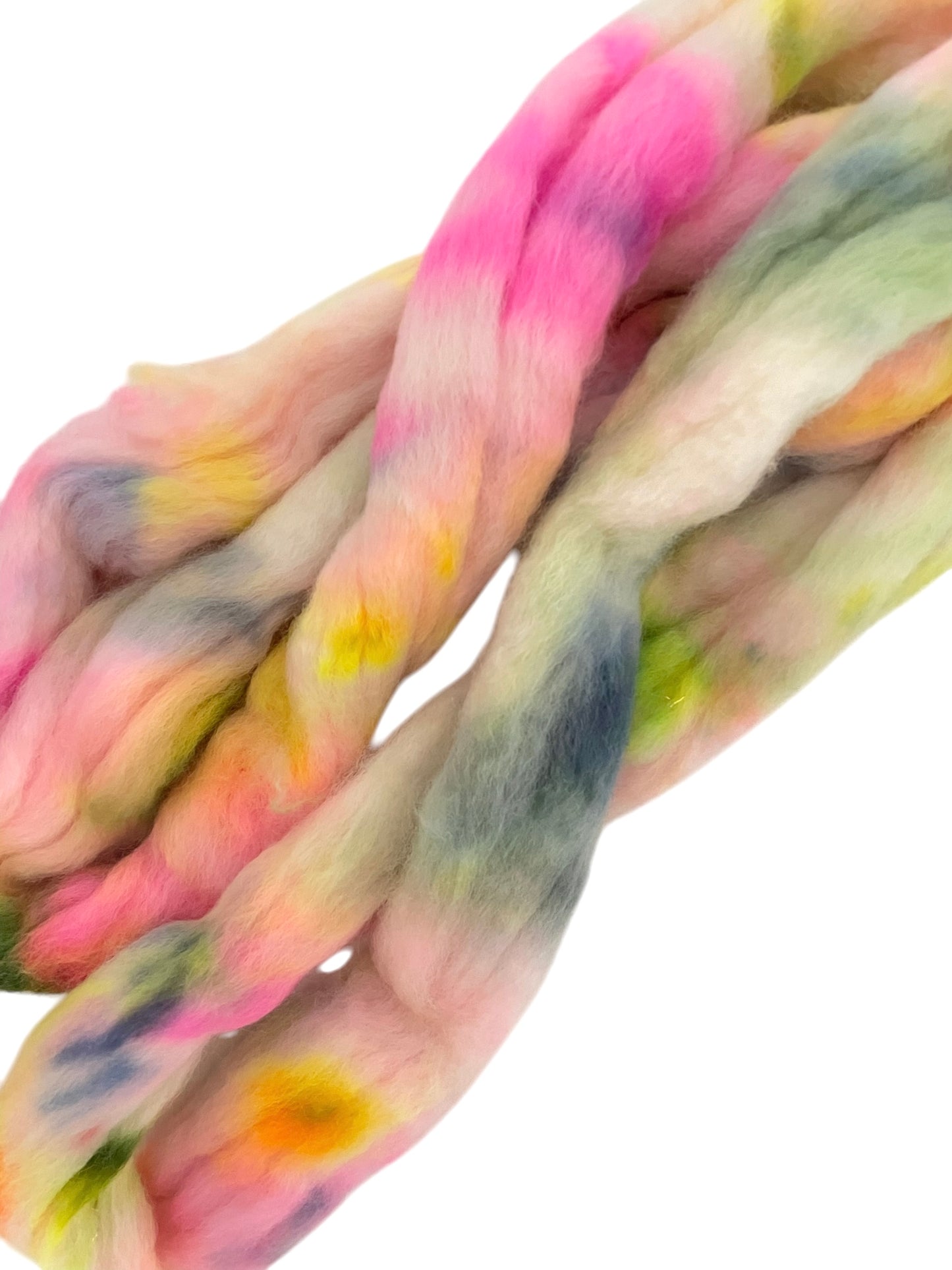Happy 01 - 100% Corriedale Wool - Spinning Fibre/Fiber