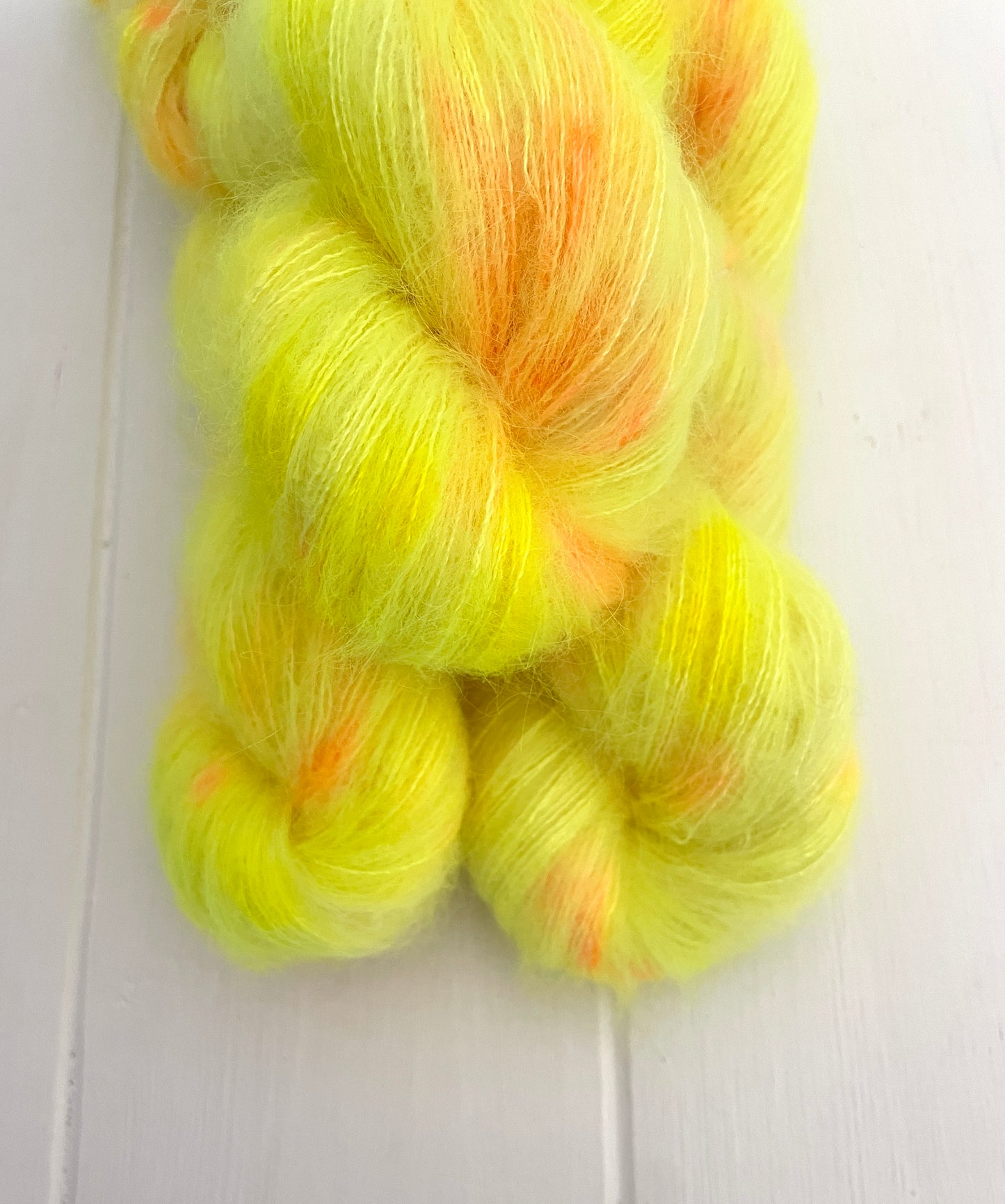 Tangerine Yellow - Mohair Lave Weight