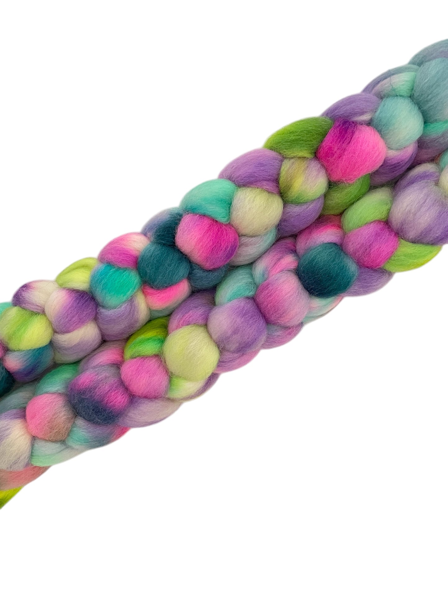 Tropical Holiday - 100% Corriedale Wool Spinning Fibre/Fiber