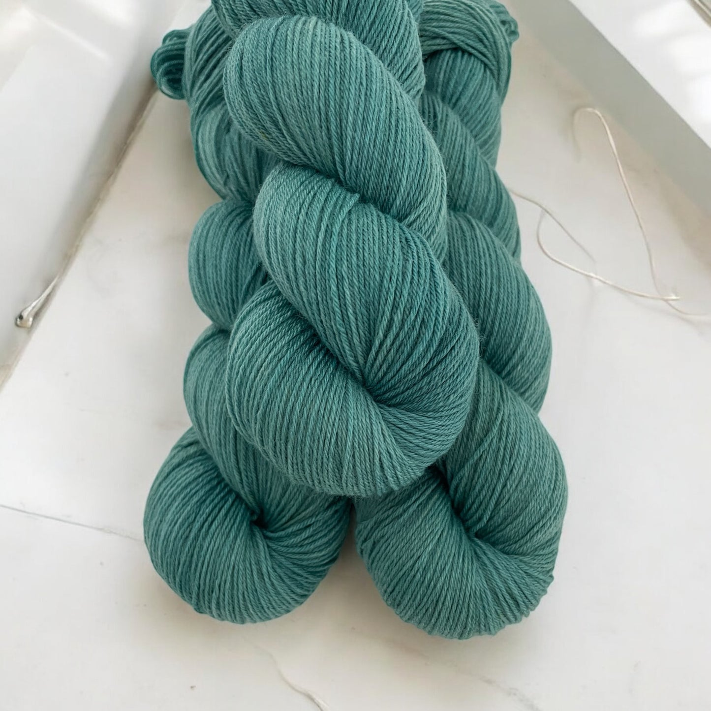 Peacock Feather -Cashmere Fingering/Sock Weight
