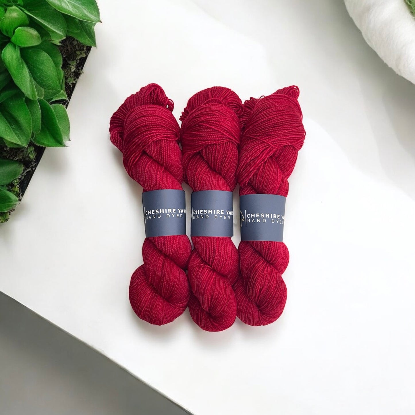 Red Red - BFL Fingering/Sock Weight