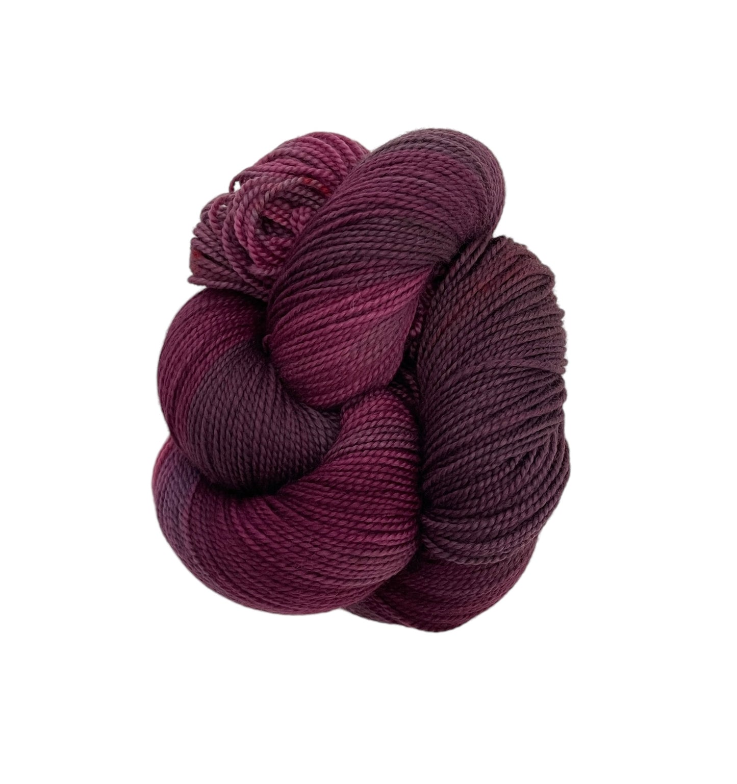 Plumtastic - Organic Fingering/Sock Weight.