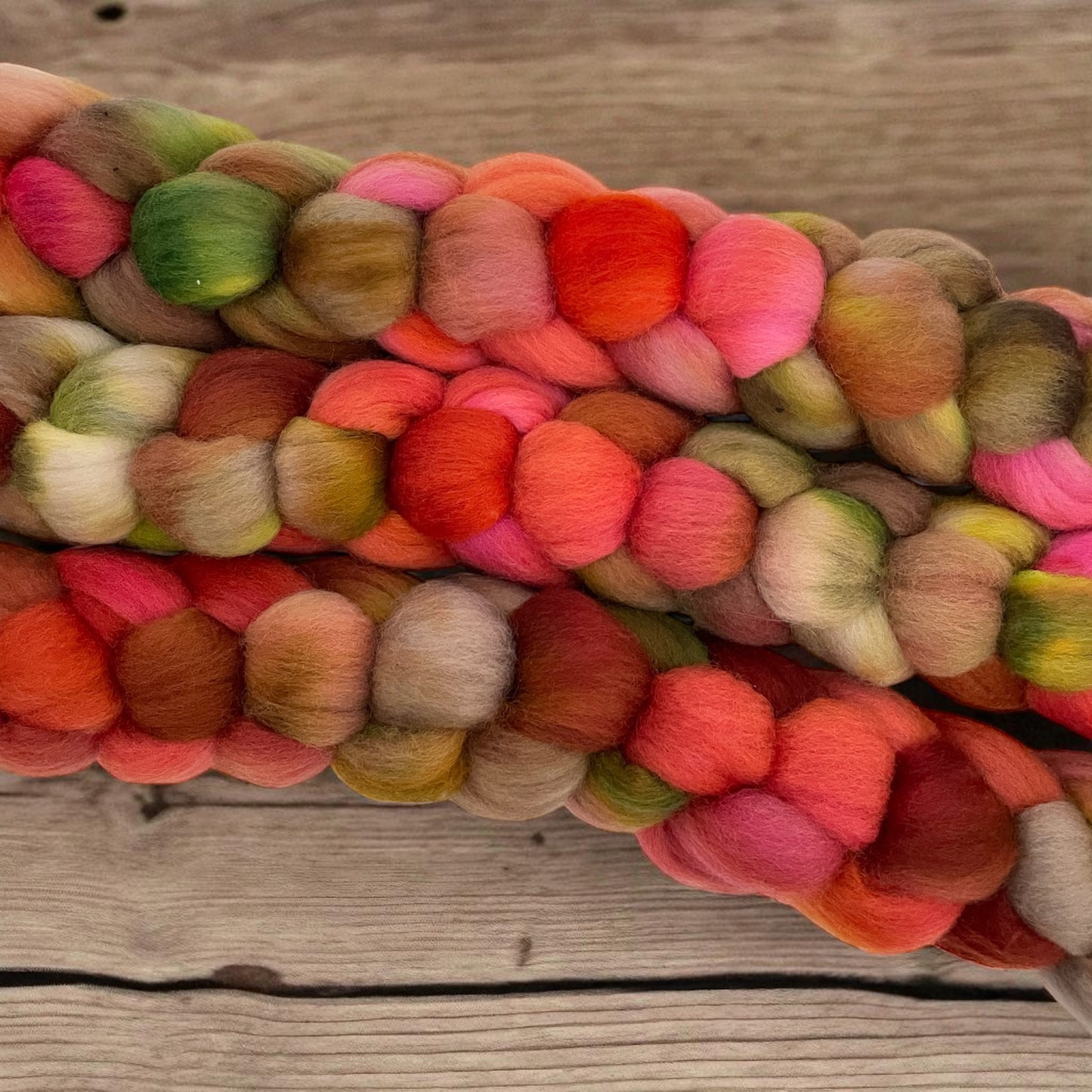 Gnomes Home - 100% Organic Merino Wool - Spinning Fibre/Fiber