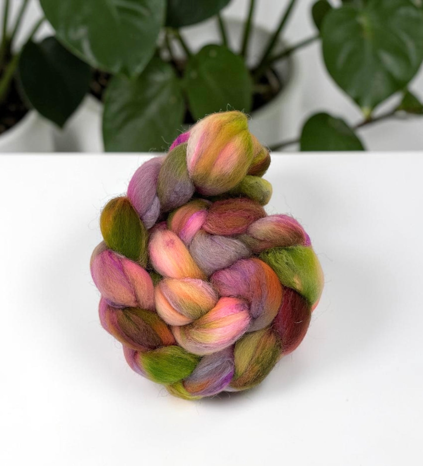 Foxglove & Fern - 70% BFL Wool 30% Tussah Silk- Fibre/Fiber