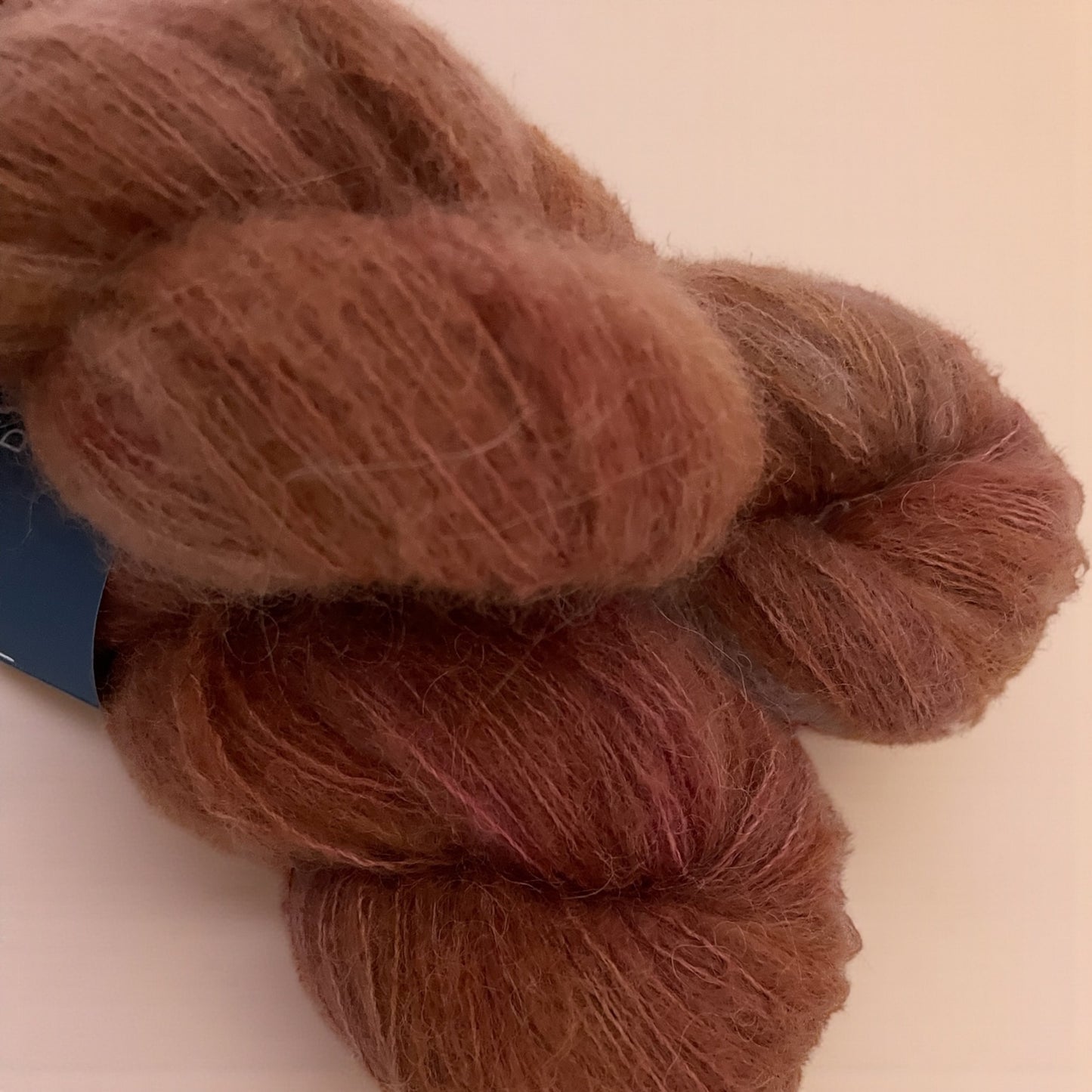 Warm Cinnamon - Lace Weight. - Super Baby Alpaca, Silk, Cashmere