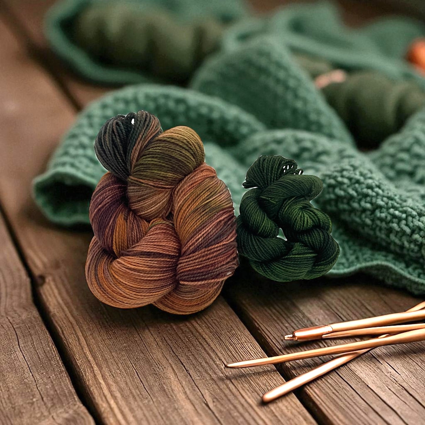 Woodland Wonder - BFL Sock Weight - 100g + 20g
