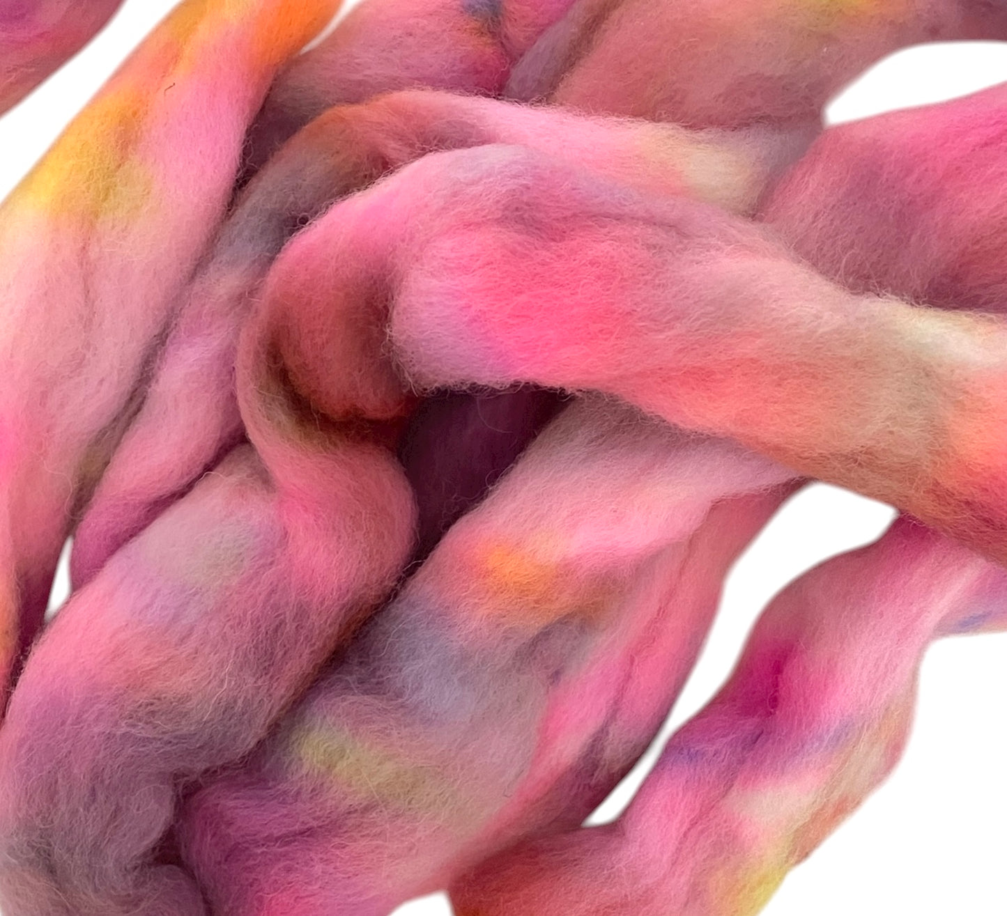 Winter Rose - 100% Finnish Wool Top - Spinning/Felting Fibre/Fiber