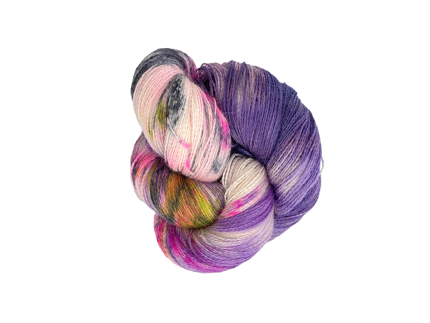 Violet Posy - Alpaca Lace Weight