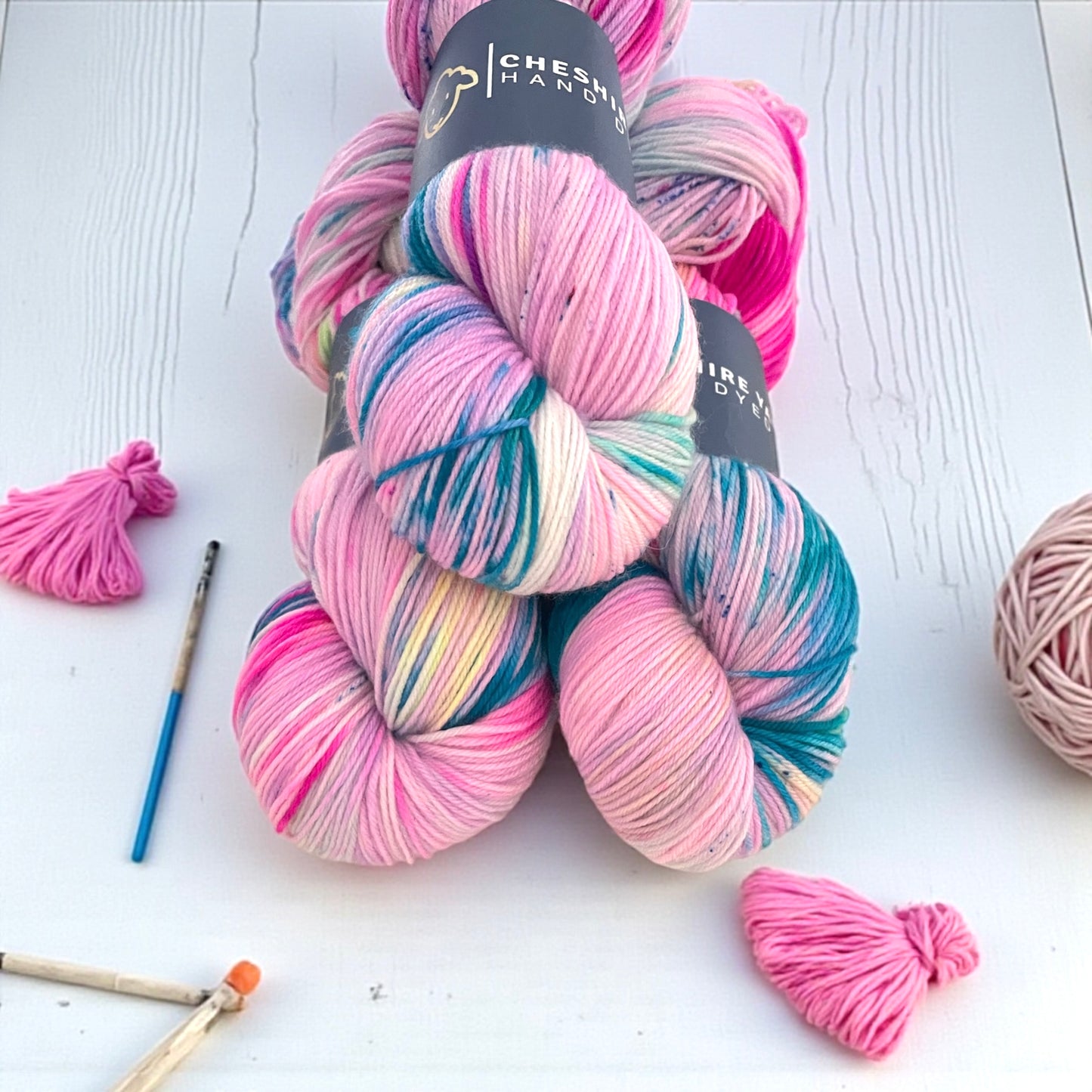 Lollipop Lane - Fingering Weight - Merino & Nylon