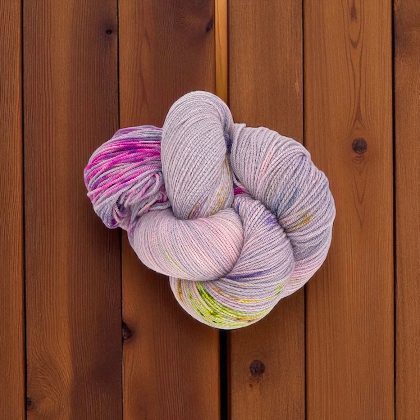 Violet Spray - Cashmere Fingering/Sock Weight