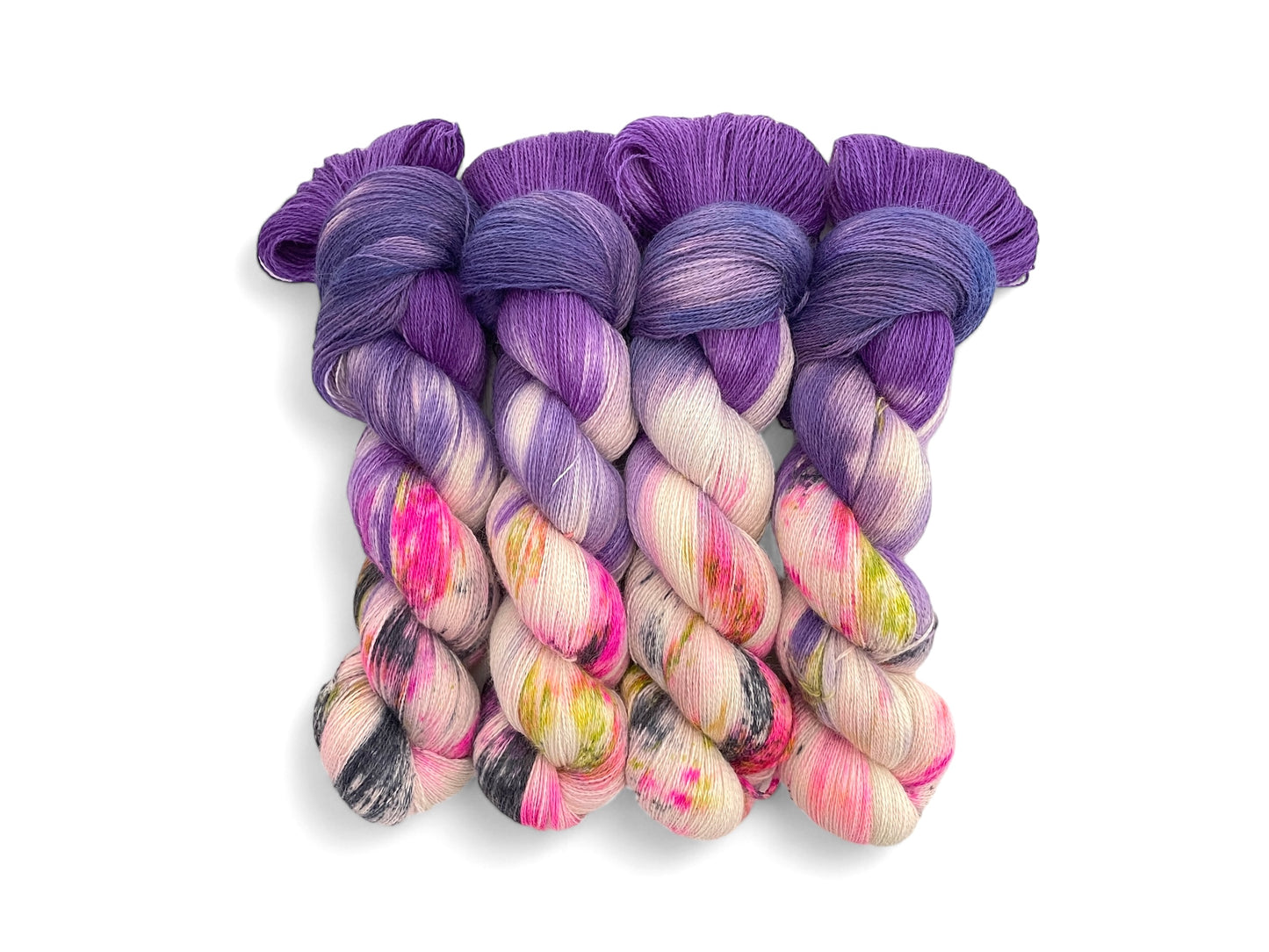 Violet Posy - Alpaca Lace Weight