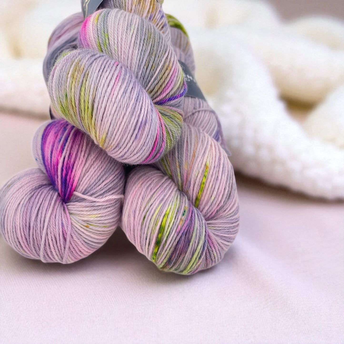 Violet Spray - Cashmere Fingering/Sock Weight