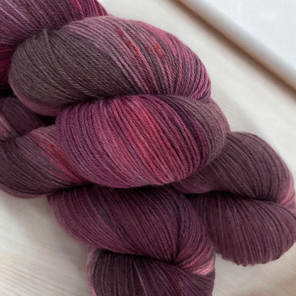 Plumtastic - Cashmere Fingering/Sock Weight