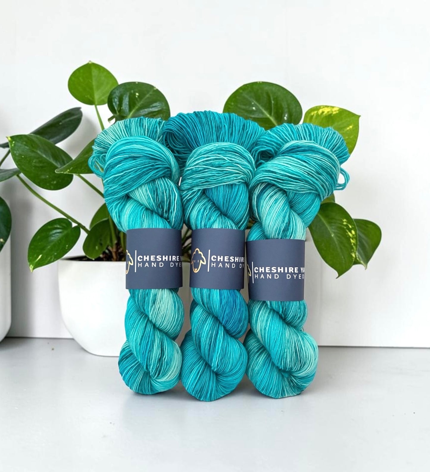 Sea Glass -  Fingering Weight. - Single Ply 100% SW Merino