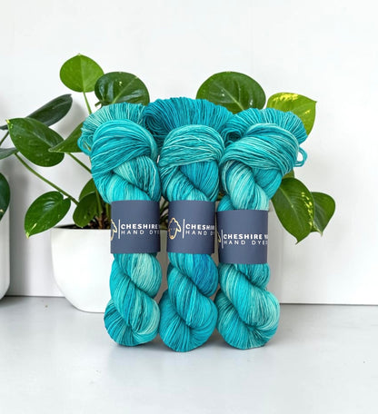 Sea Glass -  Fingering Weight. - Single Ply 100% SW Merino